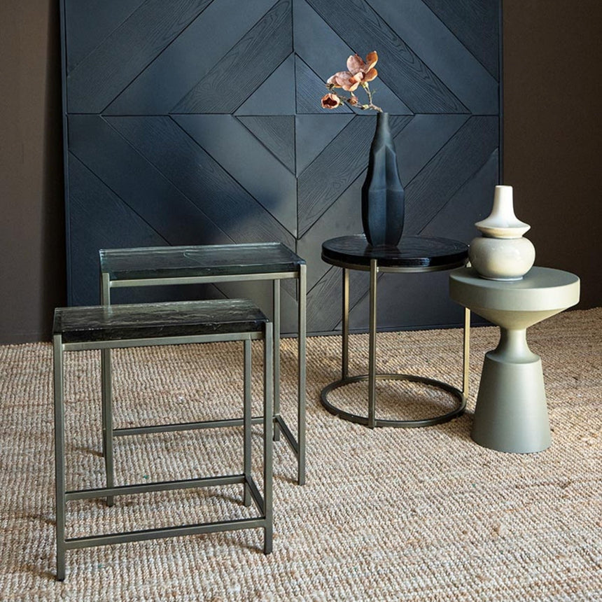 Lucinde üveg lerakóasztal szettben