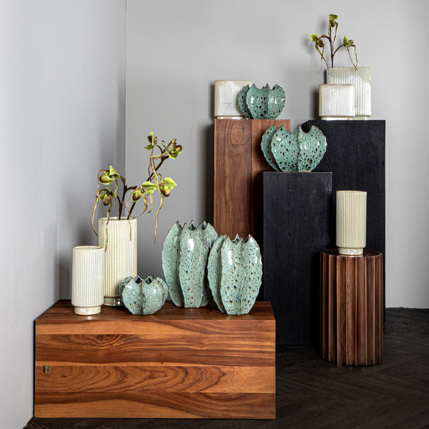 Noa wooden bedside table