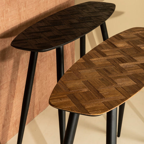 Noa wooden bedside table