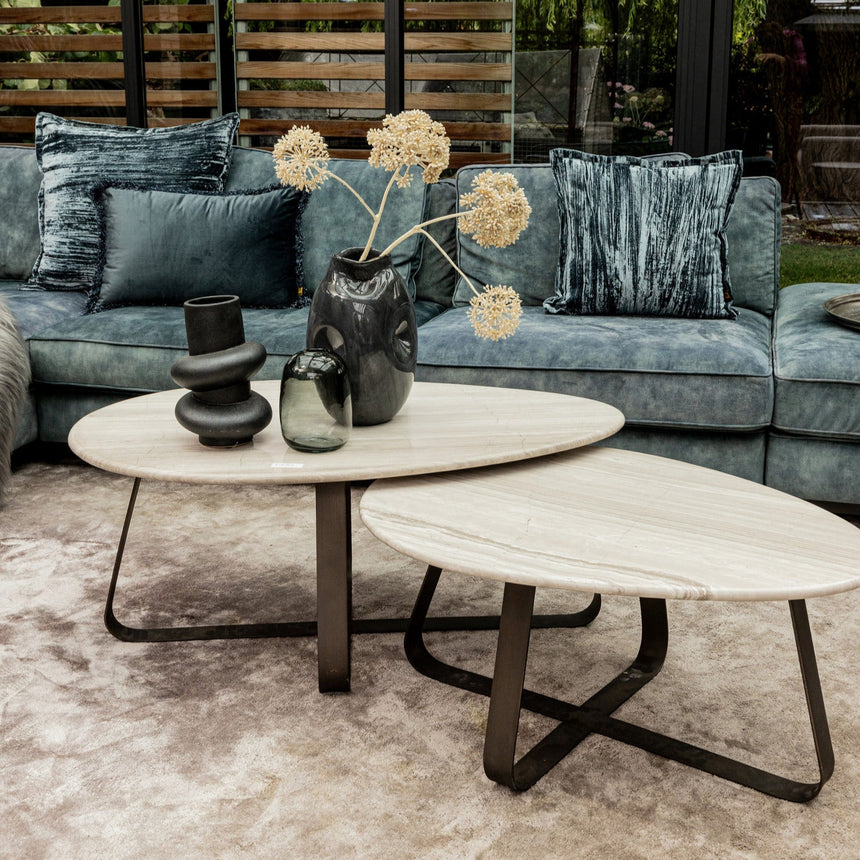 Muka márvány dohányzóasztal