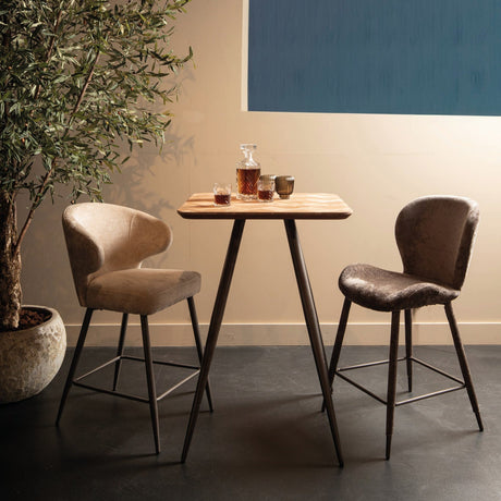 Noa wooden bedside table