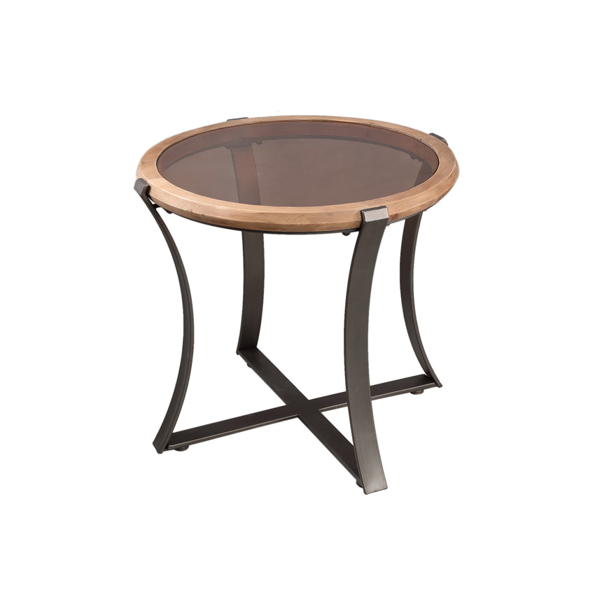 Noa wooden bedside table