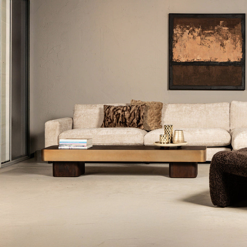 Noa wooden bedside table