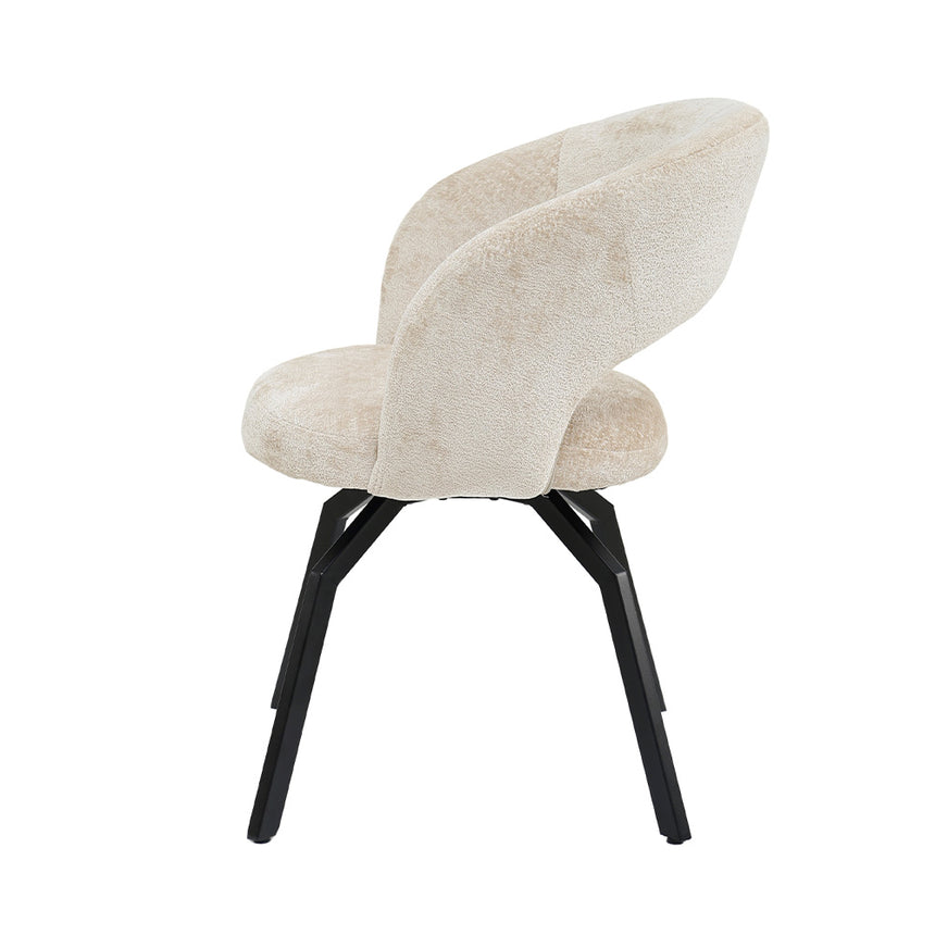 Noa wooden bedside table
