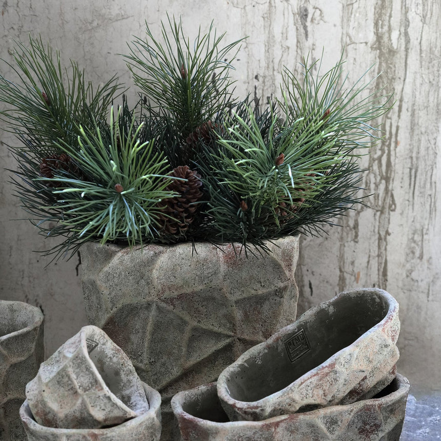 Isabelle beton virágtartó