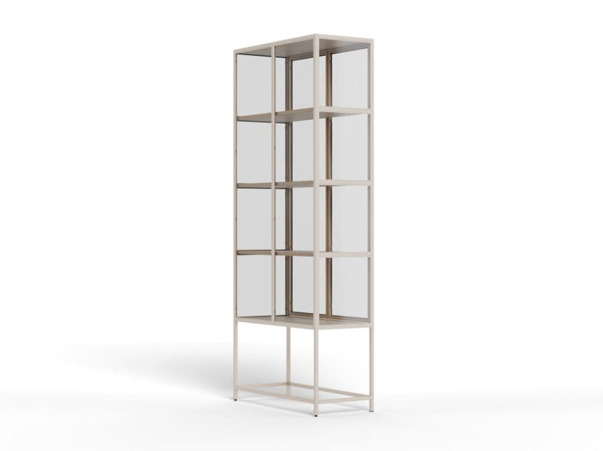 Seaford glass cabinet 77x186