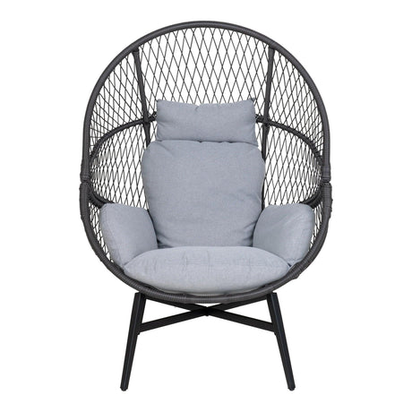 Rosario rattan kerti fotel - Dutch Home