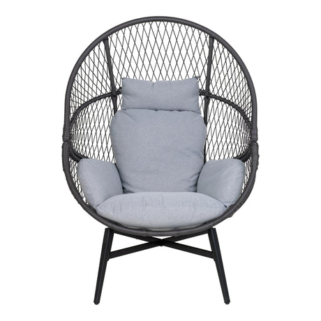 Rosario rattan kerti fotel - Dutch Home