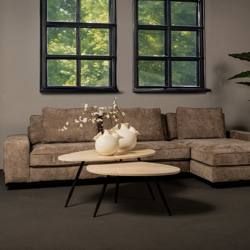 Noa wooden bedside table