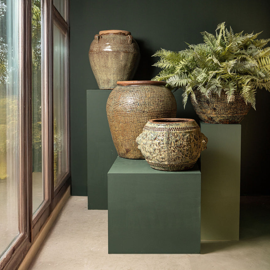 Lisie kerámia virágtartó Ø56