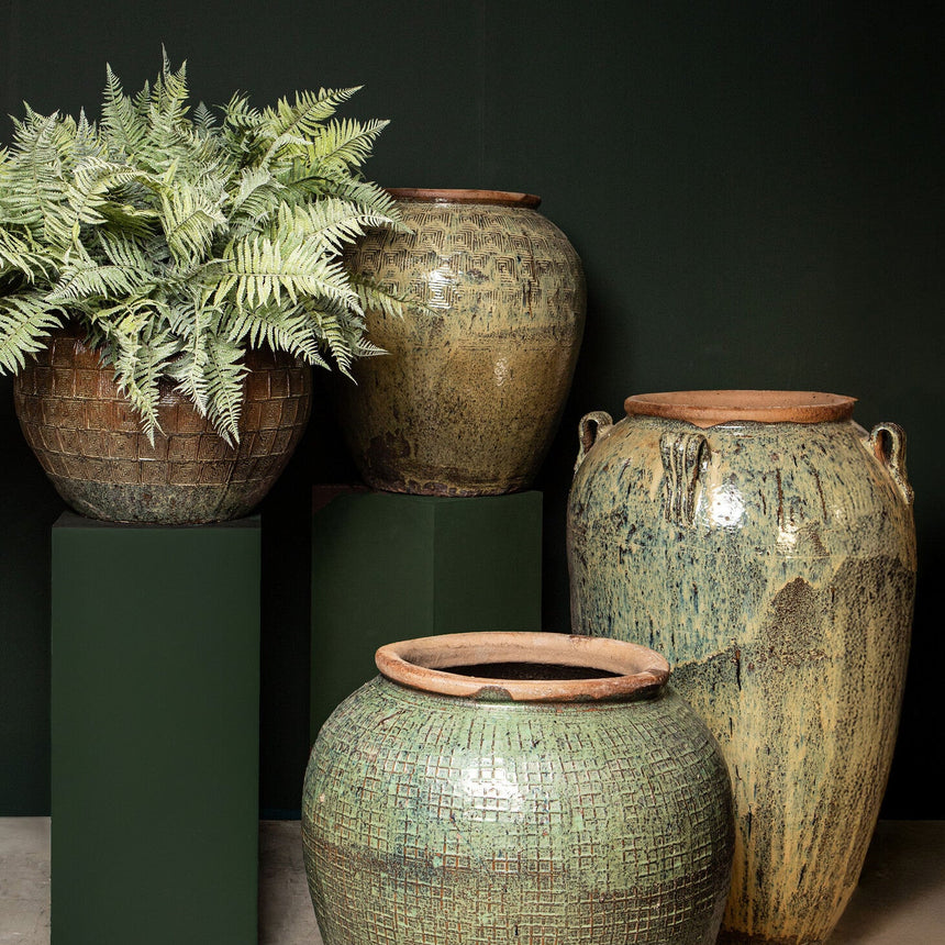 Lisie kerámia virágtartó Ø59