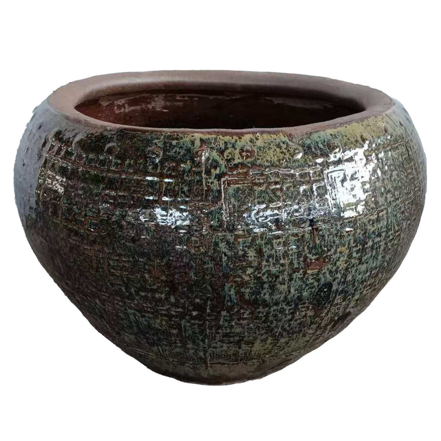 Lisie kerámia virágtartó Ø59