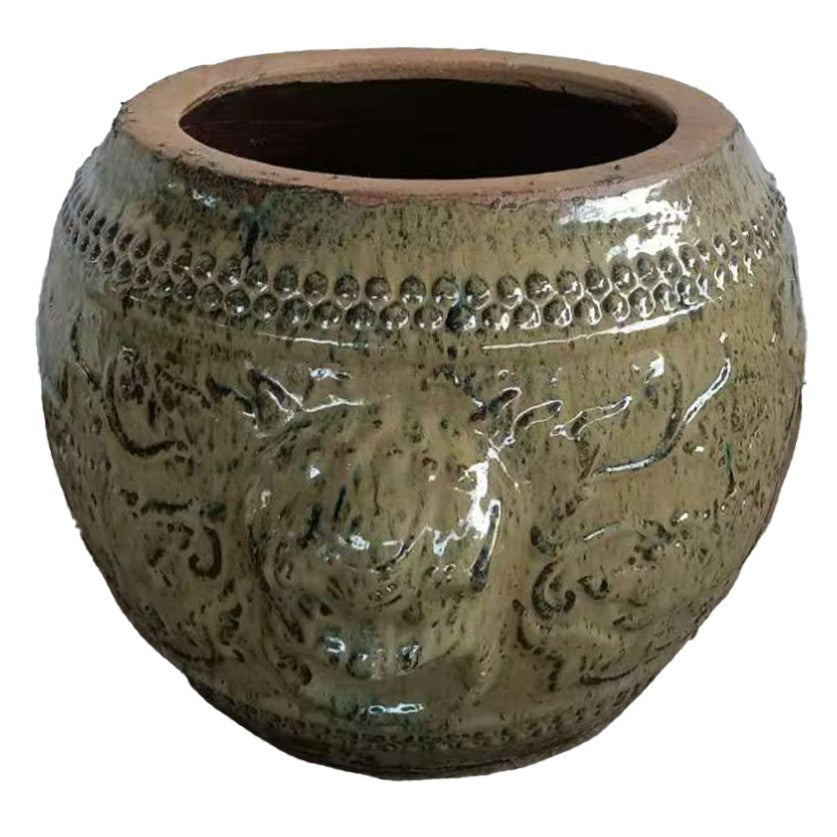 Lisie kerámia virágtartó Ø56