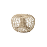 Nest rattan dohányzóasztal Ø67