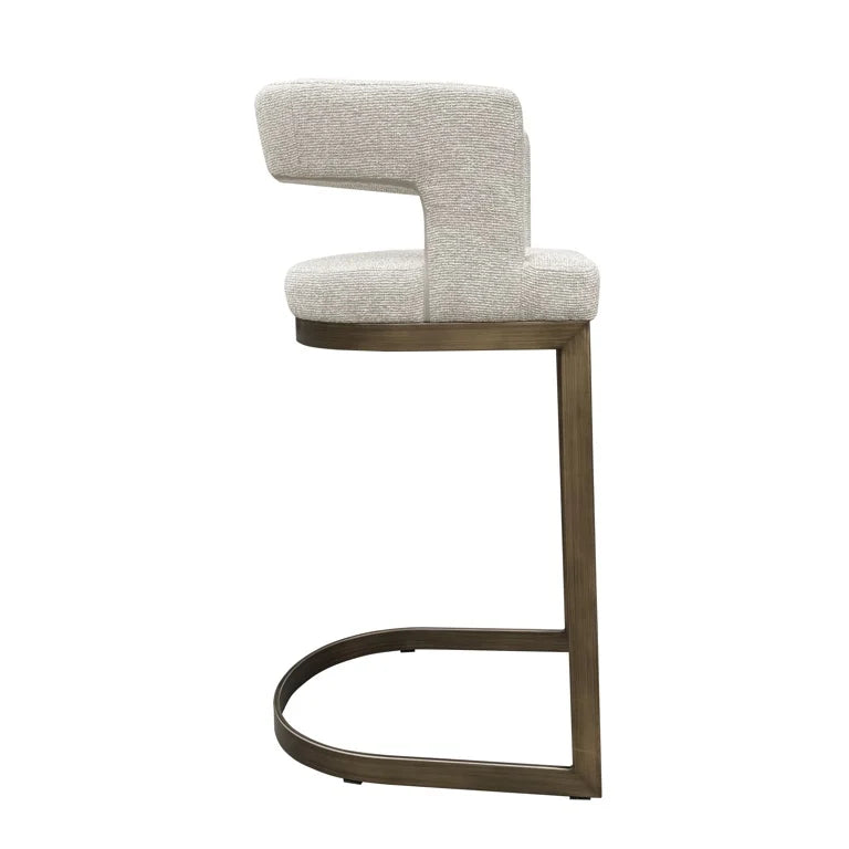 Ellis fabric bar stool
