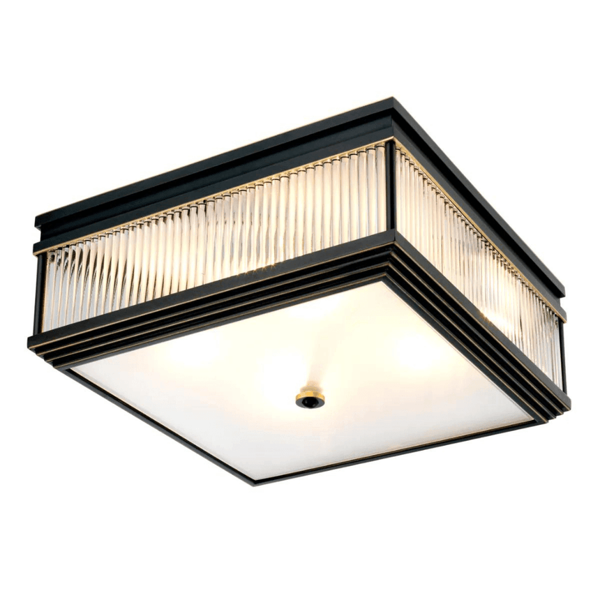 Marly glass ceiling lamp