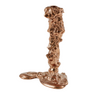 Drip metal candle holder 25cm