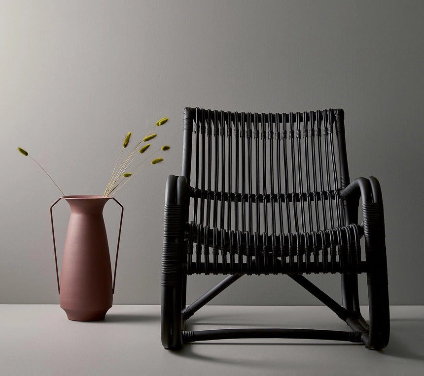 Curve rattan fotel