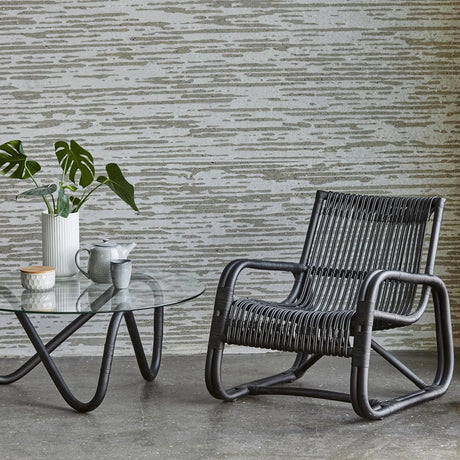 Curve rattan fotel