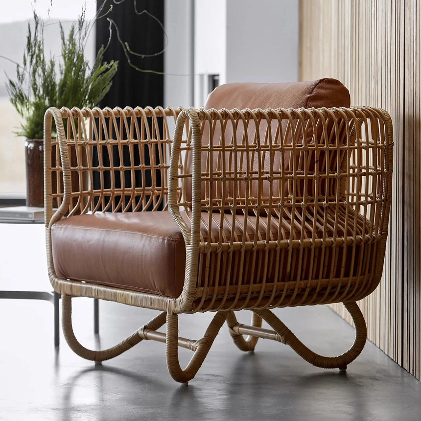 Nest bőr fotel 91x88