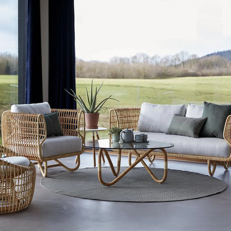 Nest szövet fotel 91x88