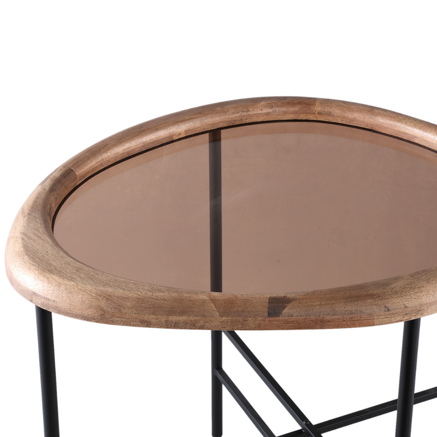 Neelix üveg lerakóasztal