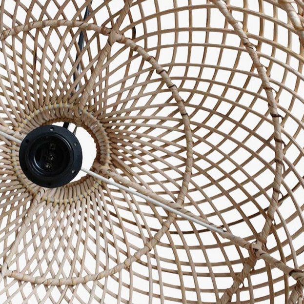 Maze rattan függőlámpa Ø42