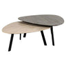 Spencer limestone coffee table set