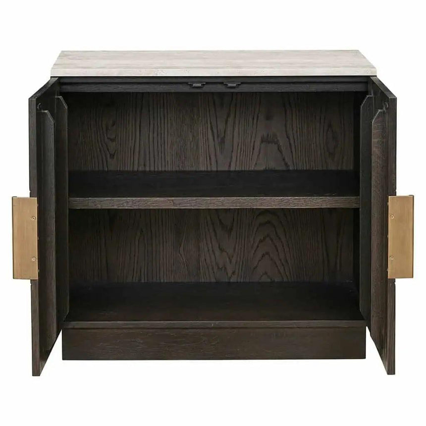 Claremont 2 ajtós fa kabinet 78x85