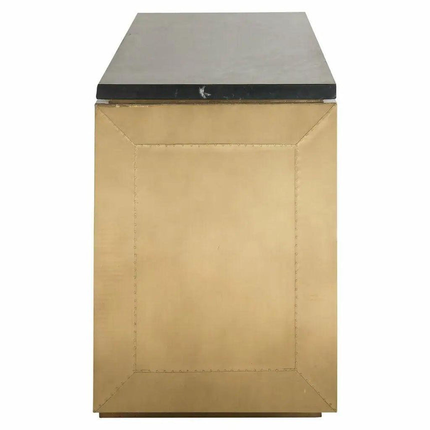 Finsbury metal TV cabinet