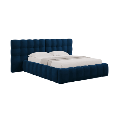 Mamaia wide velvet bed frame 140x200