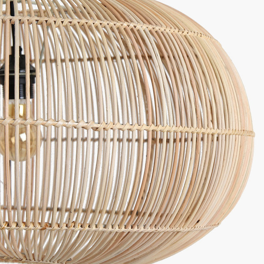 Luna Orbit rattan függőlámpa