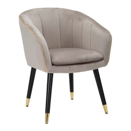 Paris velvet armchair