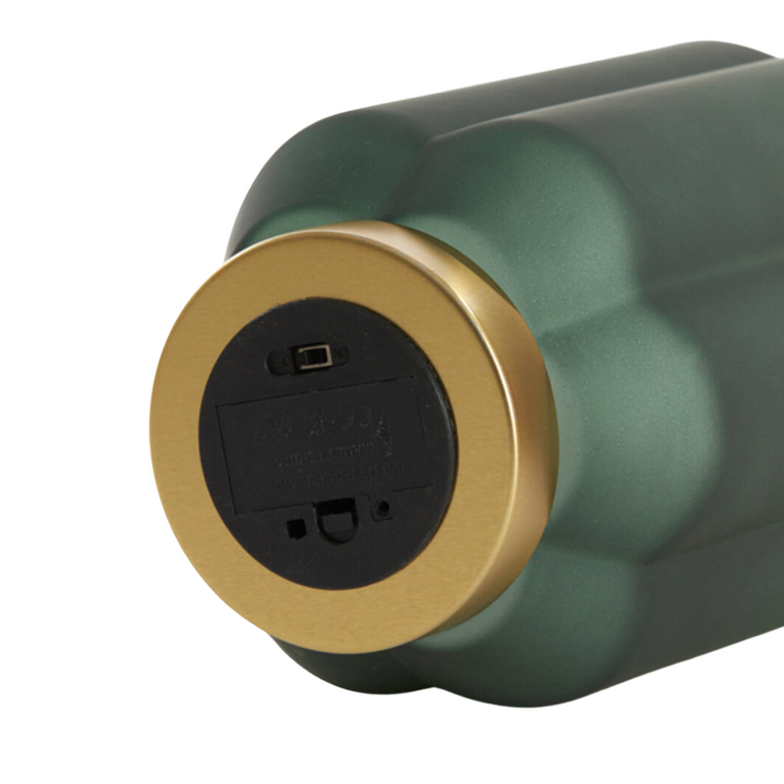 Yvias üveg asztali lámpa matt Ø15