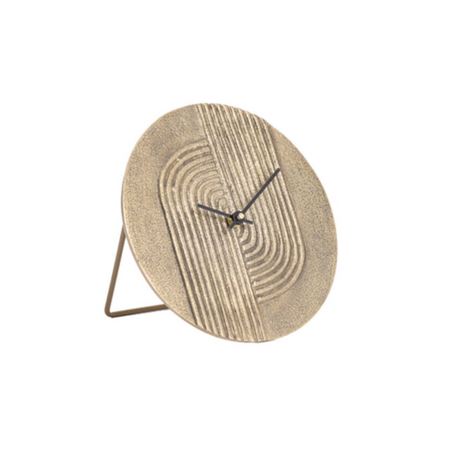Gwenna metal table clock Ø15