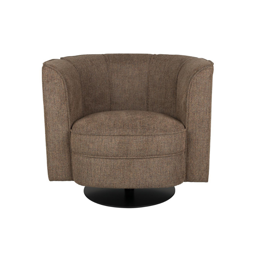Flower velvet armchair