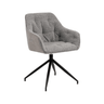 Brooke bouclé swivel chair