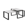 Katrine ceramic coffee table 115x69 set