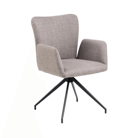 Laura fabric swivel chair