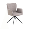 Laura fabric swivel chair