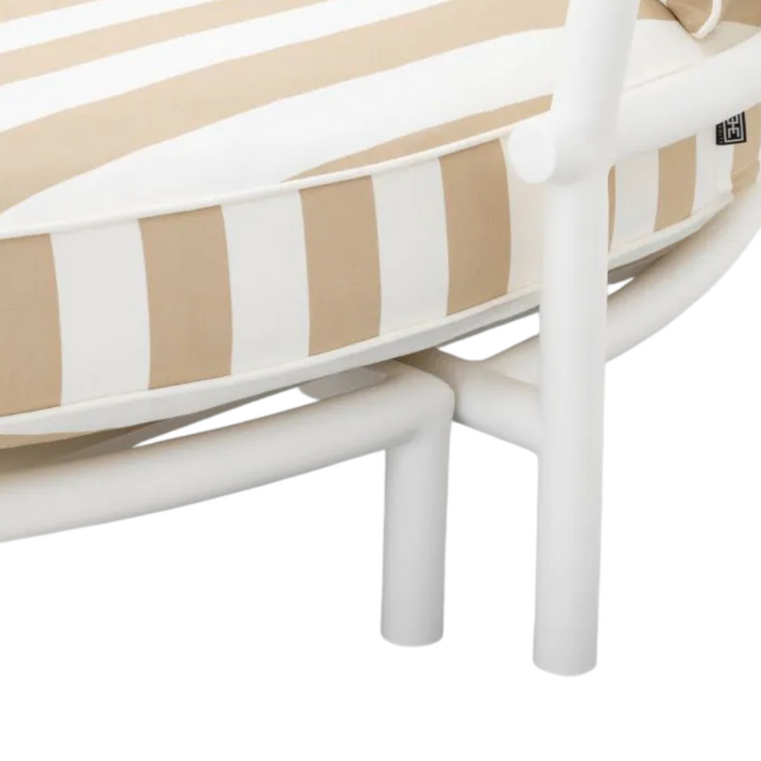 Laguno round garden sofa
