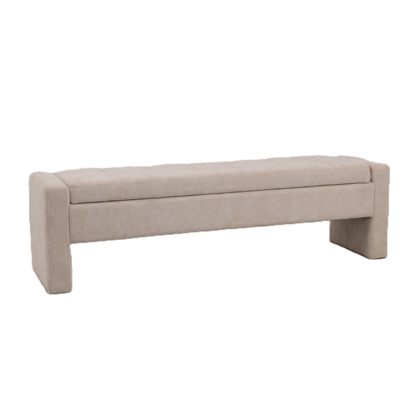 Noa wooden bedside table