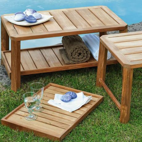 Kilt garden coffee table