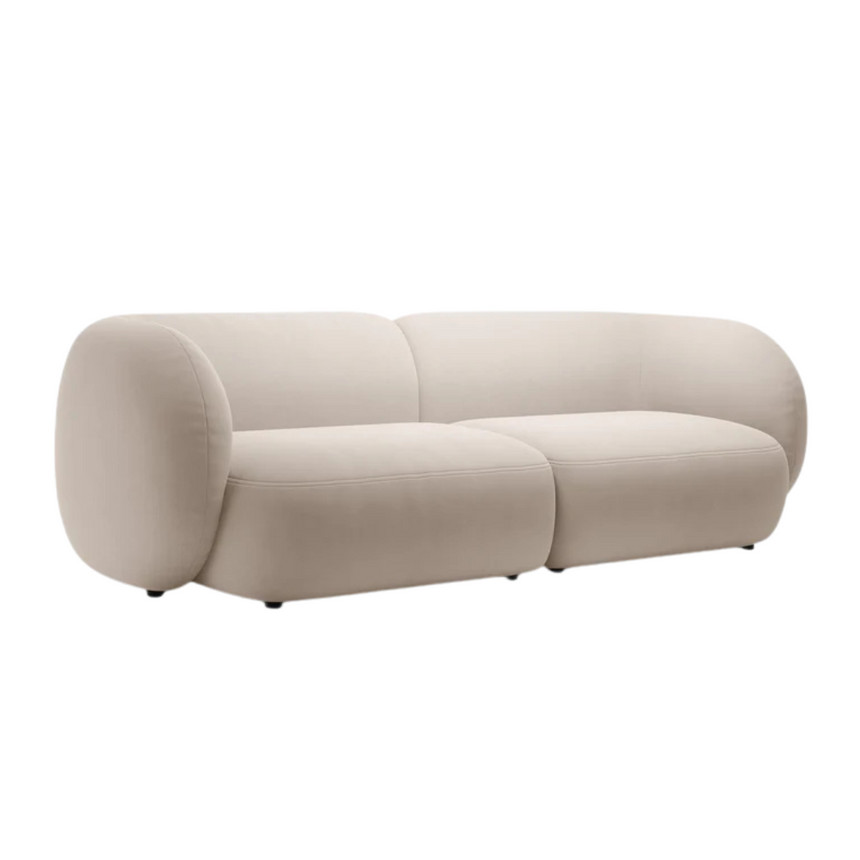 Kate 4 személyes bársony kanapé