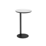 Namib marble-effect side table