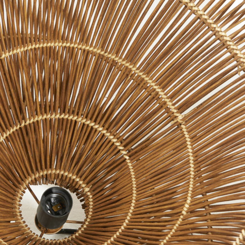 Janzur rattan függőlámpa Ø54