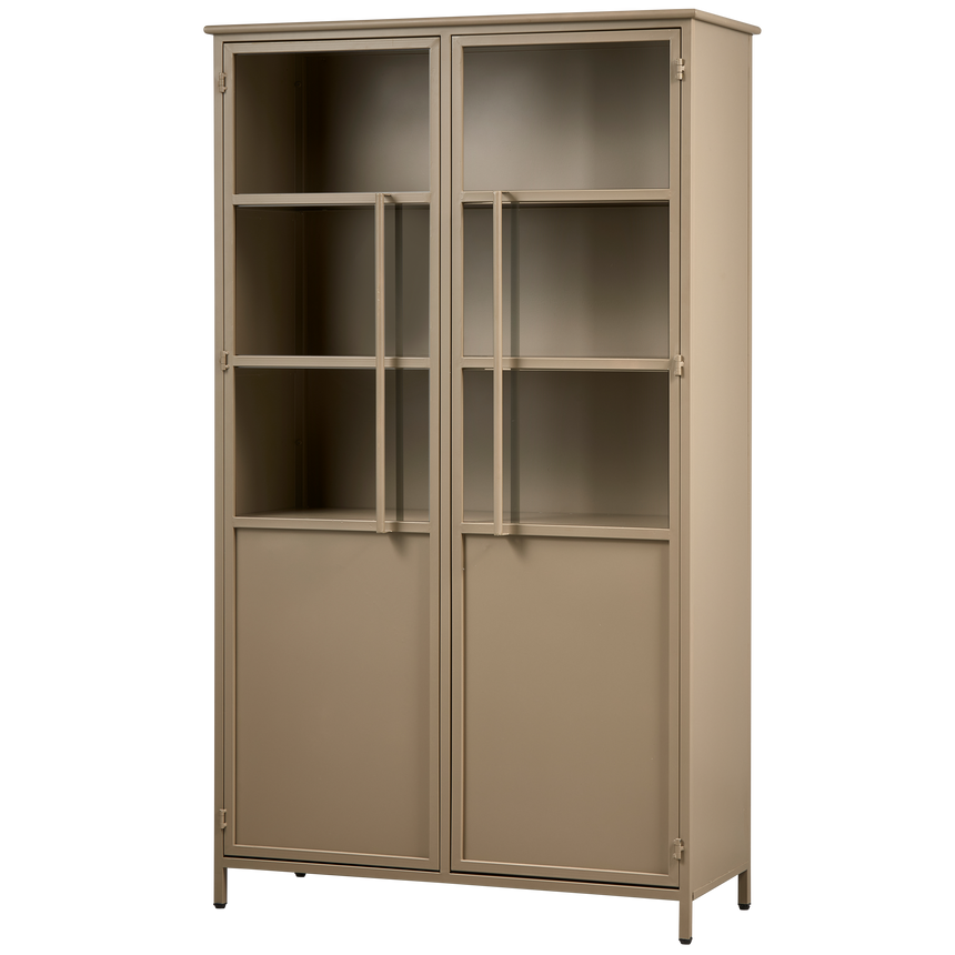 Exhibit 2-door metal cabinet 170x99