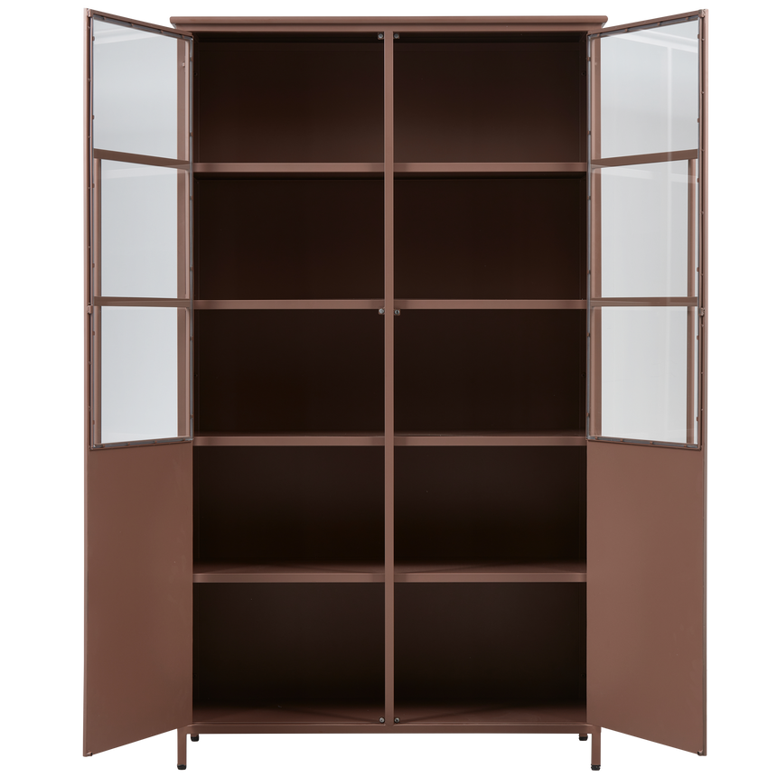 Exhibit 2-door metal cabinet 170x99