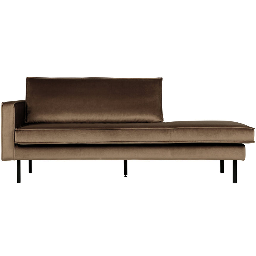 Rodeo Daybed bal oldali bársony kanapé