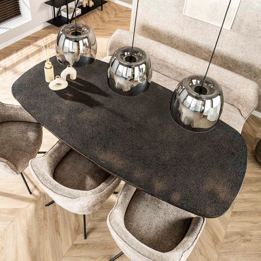 Admit velvet chair